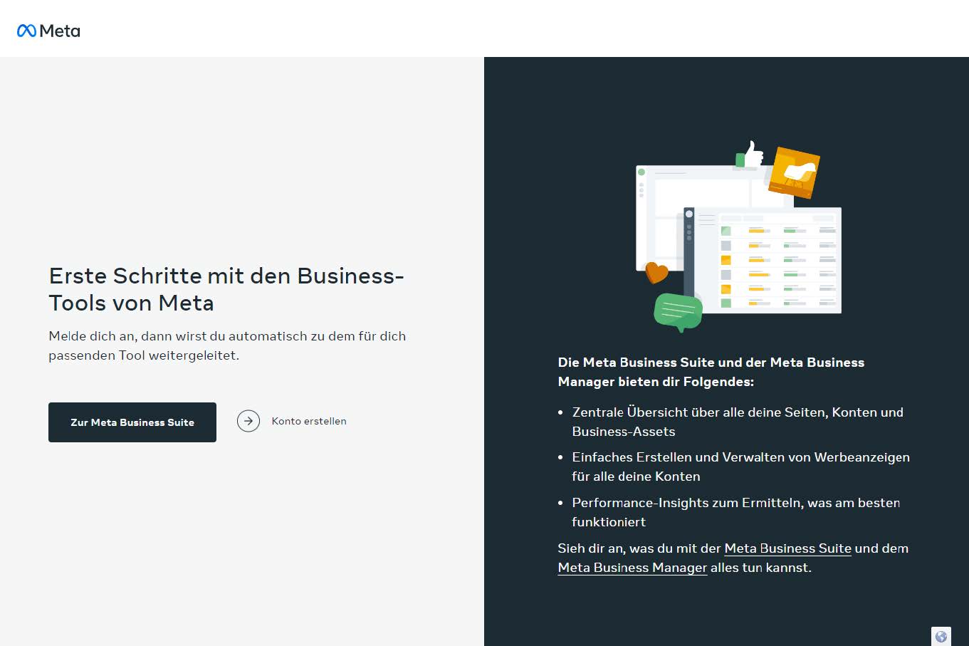 Meta_Business Manager Einrichtung-Schritt 1